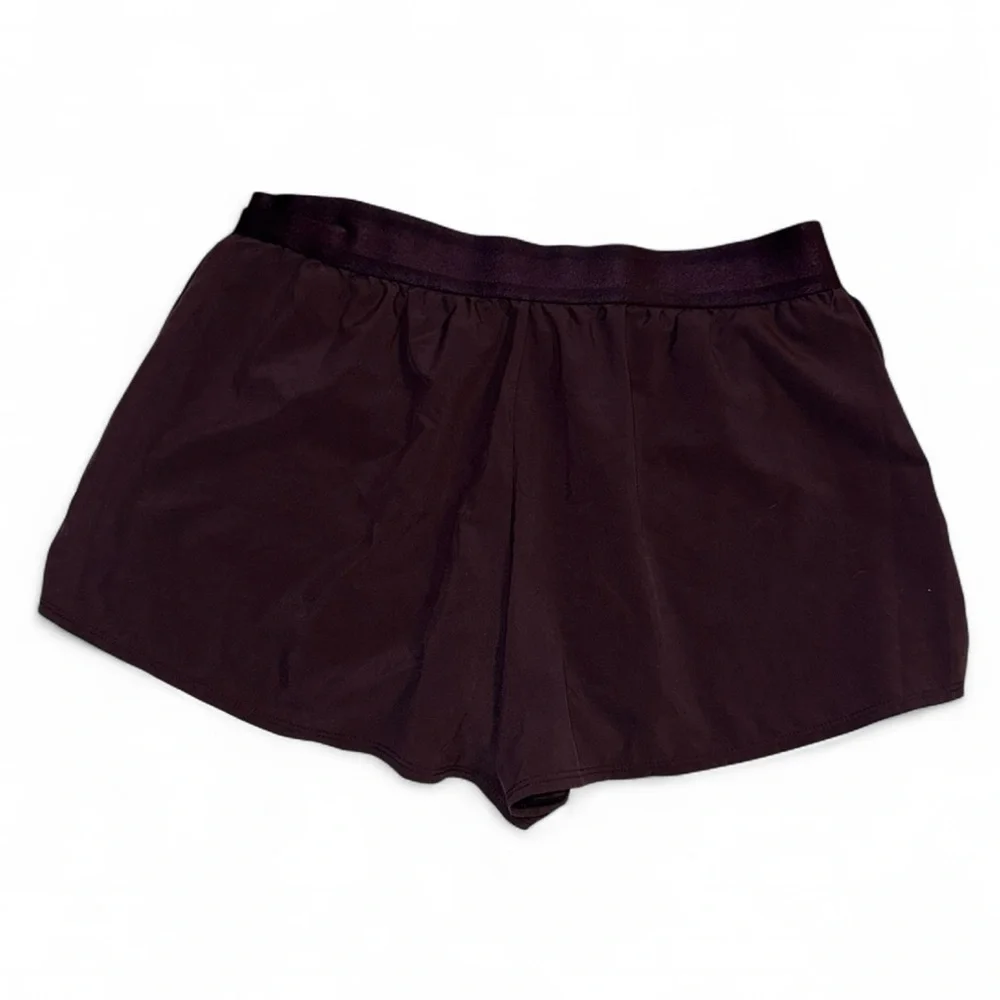 Nike Purple Maroon Athletic Shorts Dri-Fit Women's Size Large